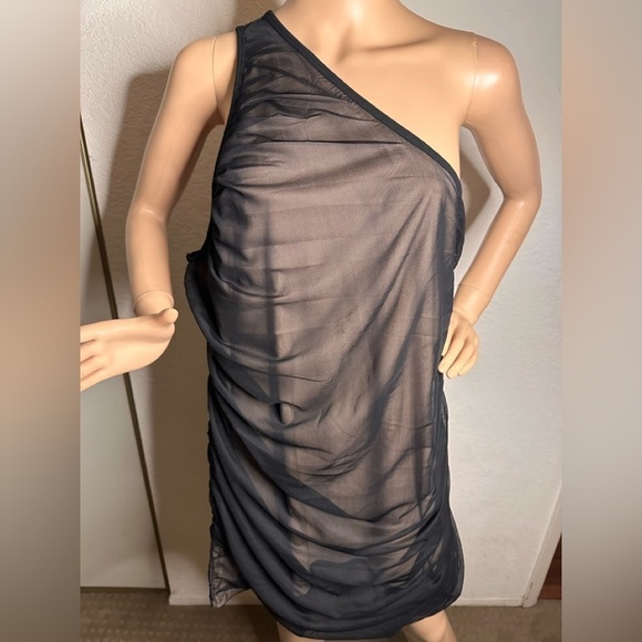 TORRID Mesh One Shoulder Contrast Lining Top size 4x NWT - Picture 4 of 5